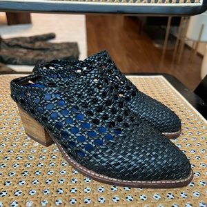 Jeffrey Campbell Havana handwoven mule